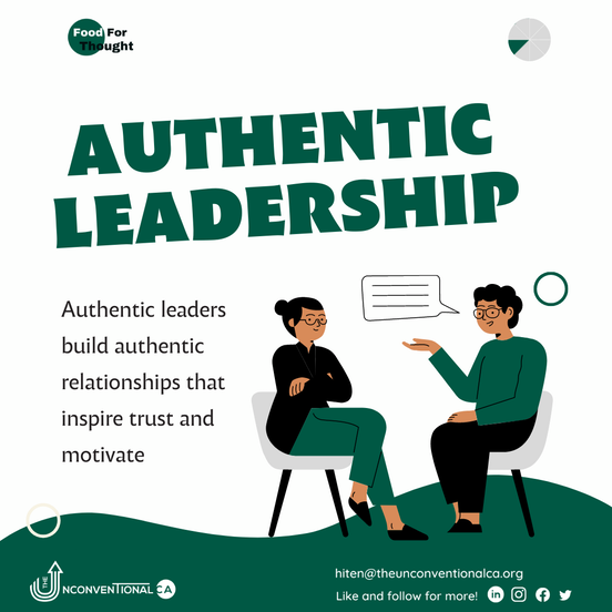 Authentic leadership brings fulfilment, purpose and❓