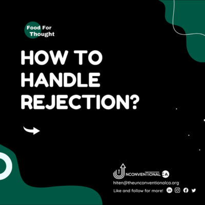 How to handle rejection